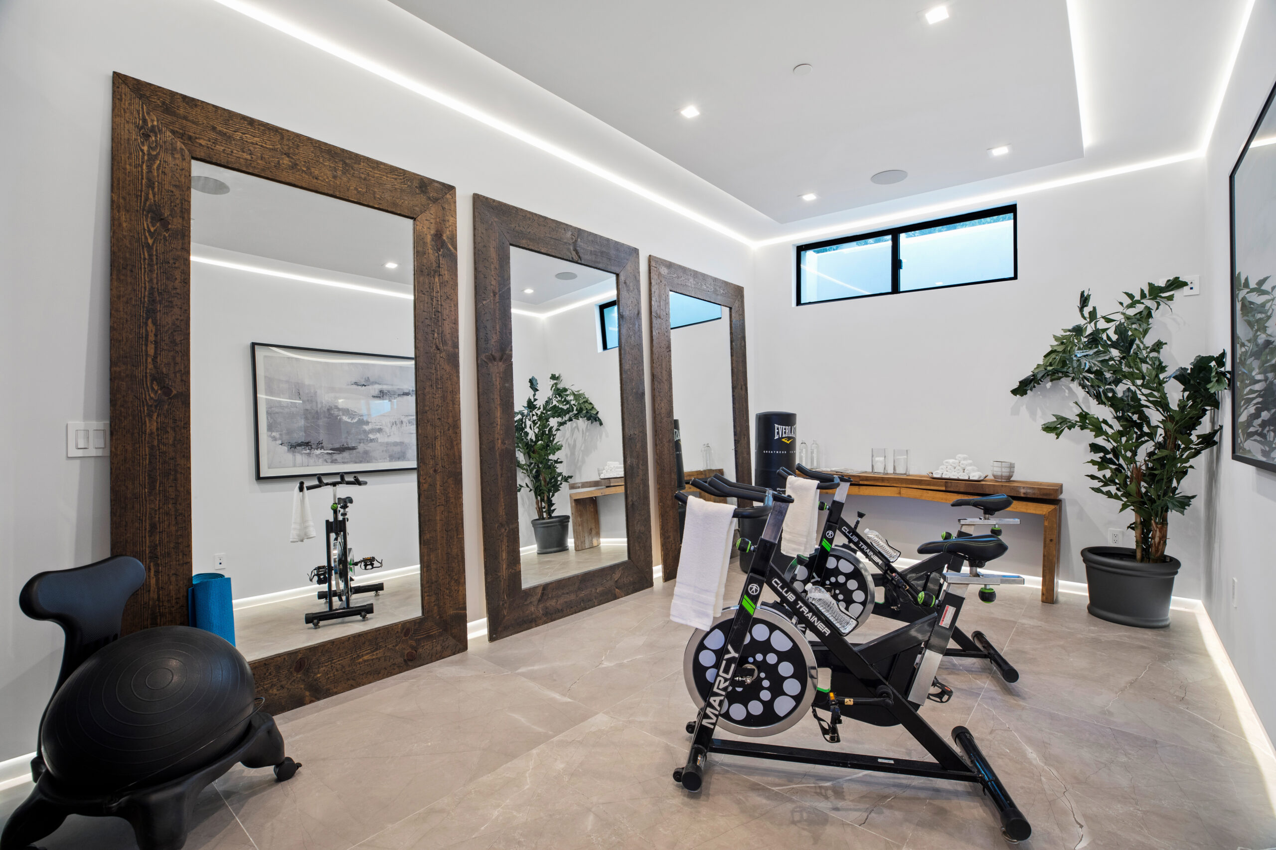 Specialty LED interior lighting detail by LIT Group in Pacific Palisades.